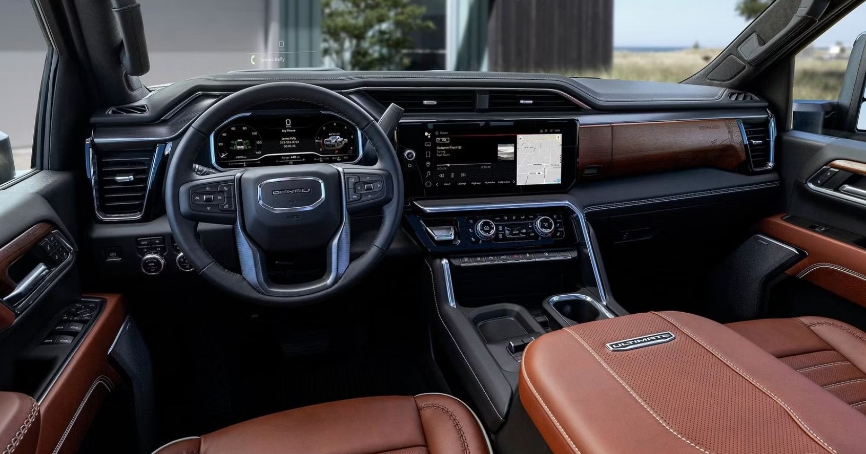 WeatherTech Parafanghi Posteriori Personalizzati Per GMC Sierra 1500 (2019-2025) E Limited 2022 - Senza Foratura, Nero, Coppia